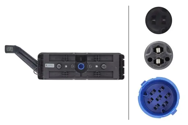 Led hybrid multifunksj.baklykt 24v høyre Hella 