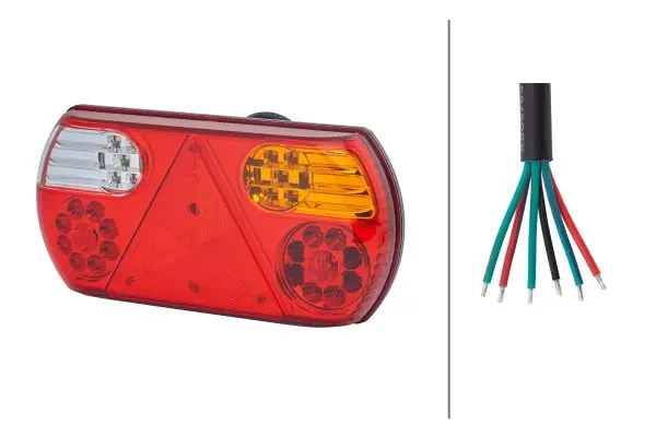 LED multifunksjons baklampe Hella 