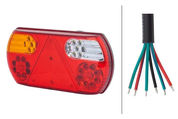 LED multifunksjons baklampe Hella 