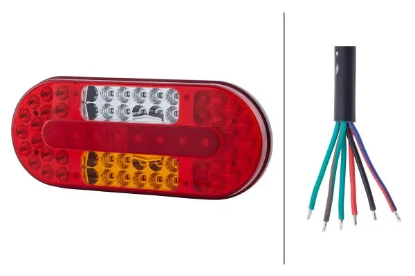 LED multifunksjons baklampe Hella 