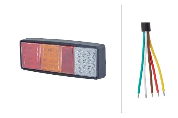 LED multifunksjons baklampe Hella 