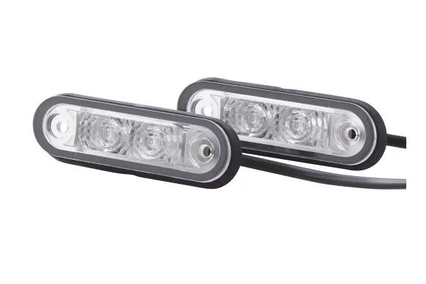 Markeringslykt LED 12-24v Rød 5m ledn. Hella 