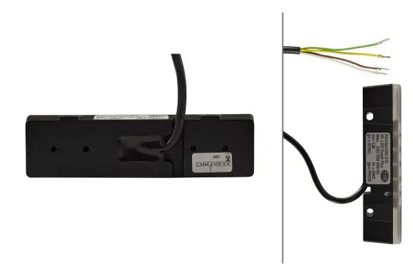 LED Varsel lys 24V Blå Hella 