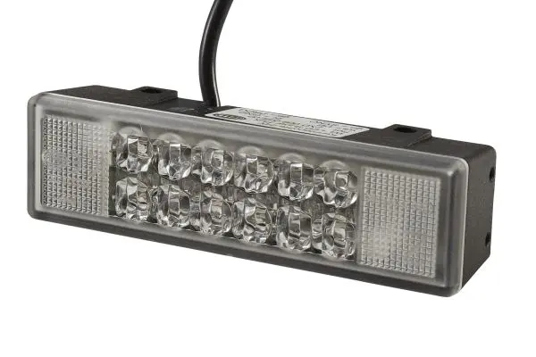 LED Varsel lys 24V Rød Hella 