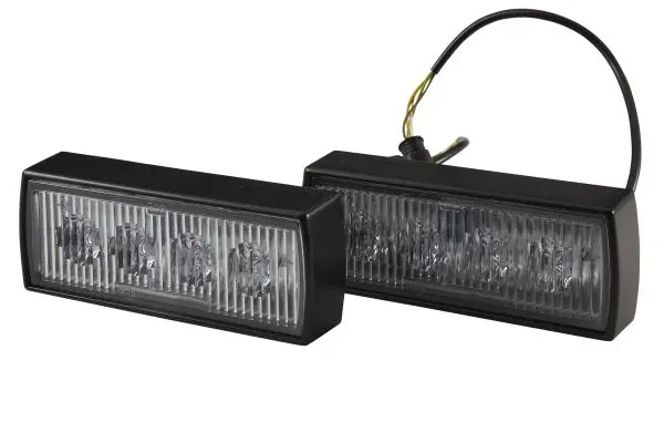 BSN-LED LAMP 12/24V  YELLOW 2-SET    2XD Hella 