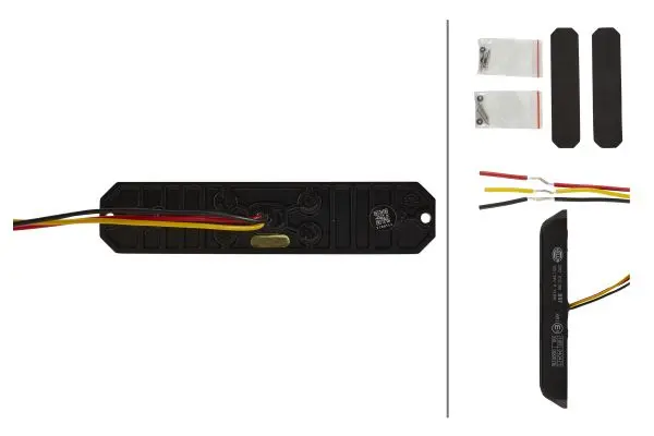 Strobelys LED blå Hella 