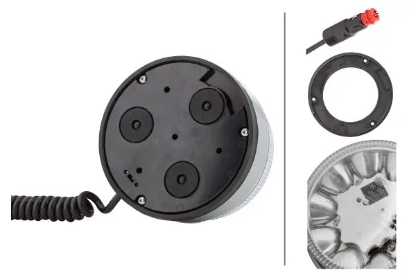 BEACON LAMP K-LED BLIZZARD AMBER MA  2XD Hella 