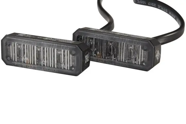 WARNING LAMP BST MD12/24 RED SET     2XD Hella 