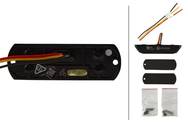 WARNING LAMP BST MD12/24 WHITE SET   2XD Hella 