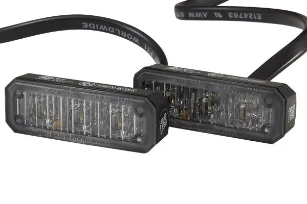 WARNING LAMP BST MD12/24 WHITE SET   2XD Hella 