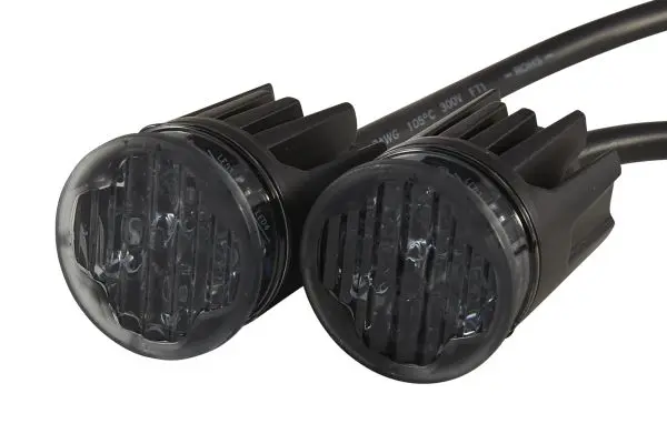 WARNING LAMP BST-R MD12/24 BLUE SET  2XD Hella 