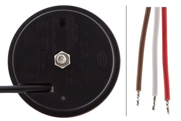 LAMP RED SIGNAL 83MM RND MD12/24     2XD Hella 