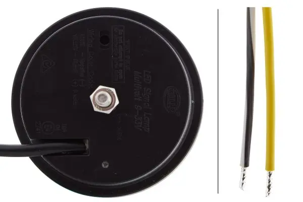 LAMP GREEN SIGNAL 83MM RND MD12/24   2XD Hella 