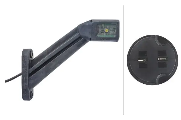 LED Gummiarmslykt venstre Hella 