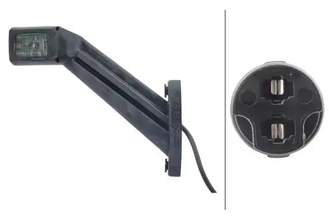 LED Gummiarmslykt 12/24V 500mm H.S Hella