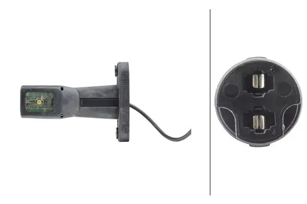LED Gummiarm 24v 4led Kort h/v K:500mm Hella 