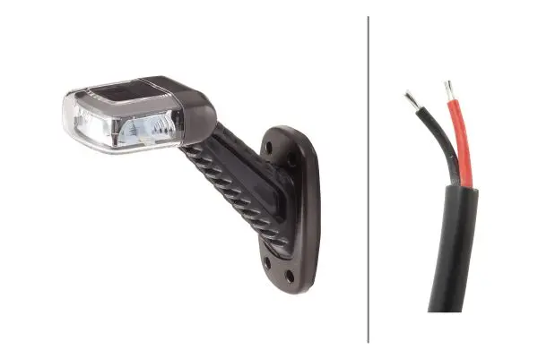LED Gummiarm 10-30v 8led ValueFit  Høyre Hella 