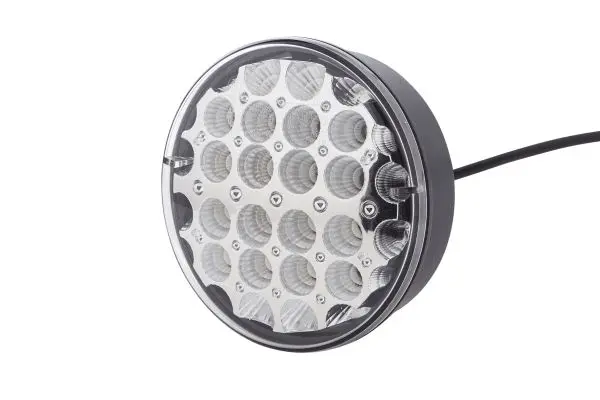 LED Ryggelykt 12-24v klart glass 25 hvit Hella 