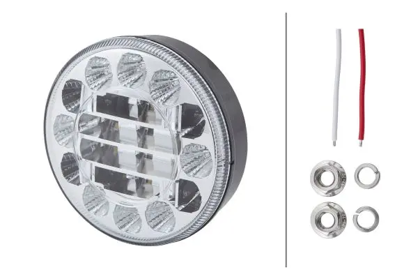 LED baklampe rund Ø122 Hella 