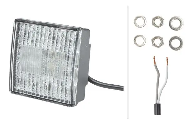 LED baklamper firkantet Hella 