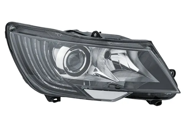 Hovedlampe høyre bi-xenon superb Hella 
