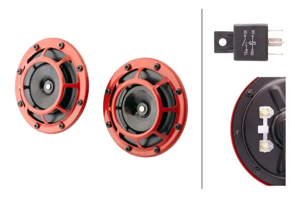 HORN 12V-300/500HZ (HELLA, S.A)      3AG Hella 