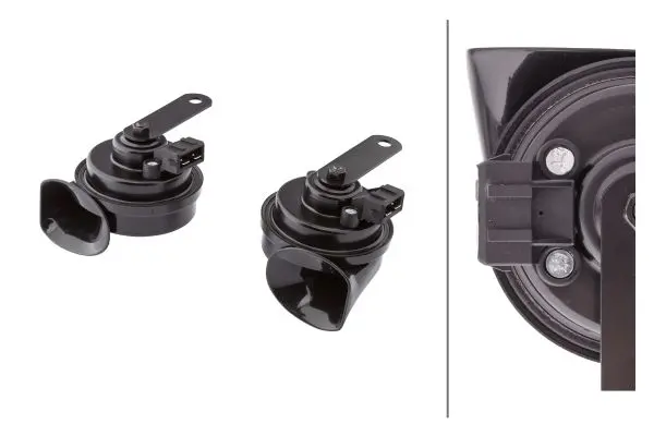 TRUMPET HORN 12V SET 400Hz/500Hz     3FH Hella 