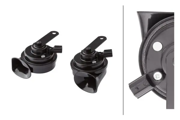 TRUMPET HORN 12V SET 400Hz/500Hz     3FH Hella 