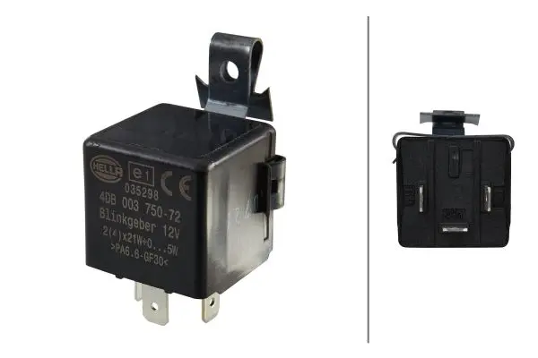 FLASHER UNIT 2(4)x21W+0...5W 12V     4DB Hella 