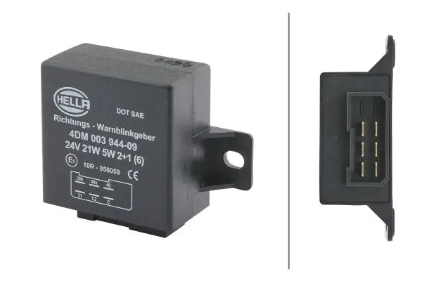 FLASHER EL24V21W5W2+1(6)TP           4DM Hella 