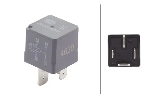 NORMALLY-OPEN RELAY 12V              4RA Hella 