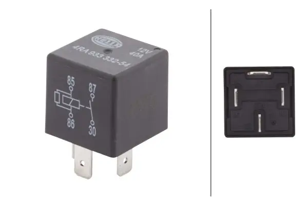 NORMALLY-OPEN RELAY 12V              4RA Hella 