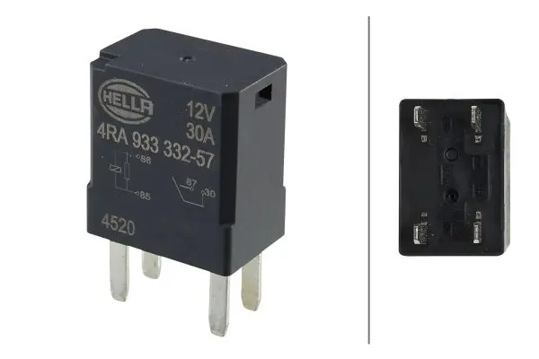 RELAY, MAIN CURRENT                  4RA Hella 
