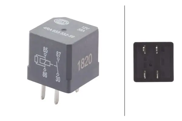 RELAY, MAIN CURRENT                  4RA Hella 