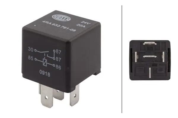 RELAY NORMALLY OPEN 24V              4RA Hella 