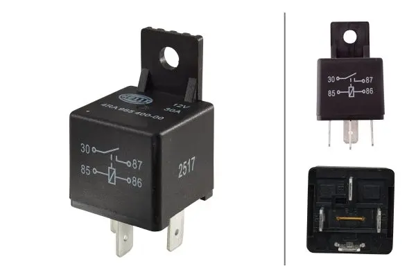 NORMALLY OPEN RELAY 12V              4RA Hella 