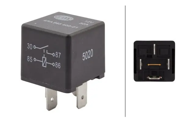 NORMALLY OPEN RELAY 12V              4RA Hella 