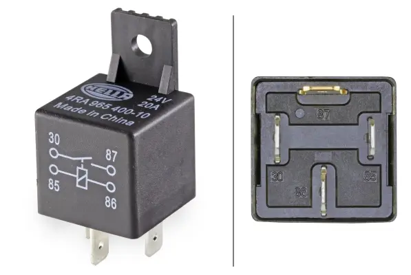 Arbeidsrele 24V 30A Hella 