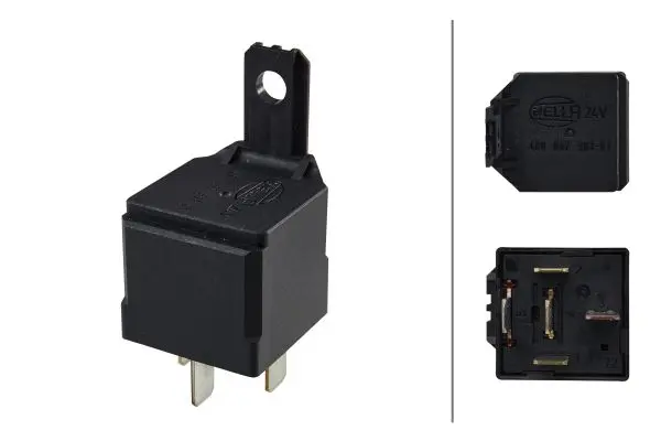 Vekselrele, 24V 10/20A Hella 
