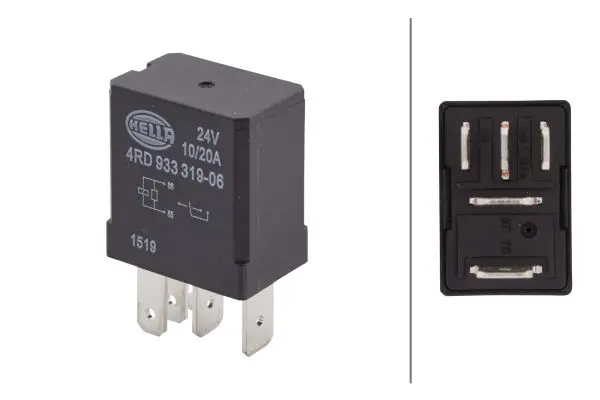 CHANGE OVER RELAY 24V                4RD Hella 