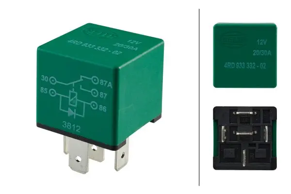 CHANGE OVER RELAY 12V                4RD Hella 