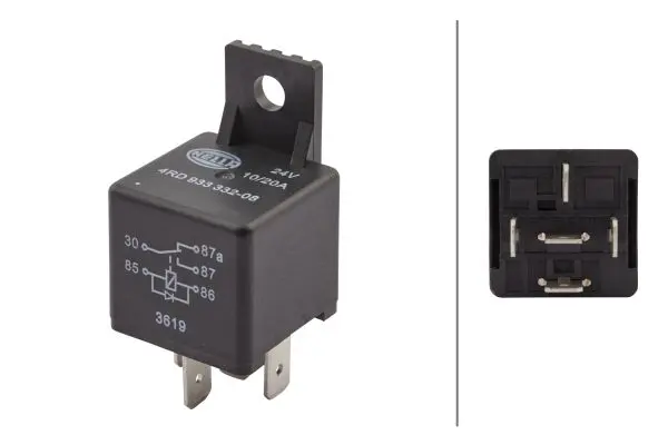 CHANGE OVER RELAY 24V                4RD Hella 