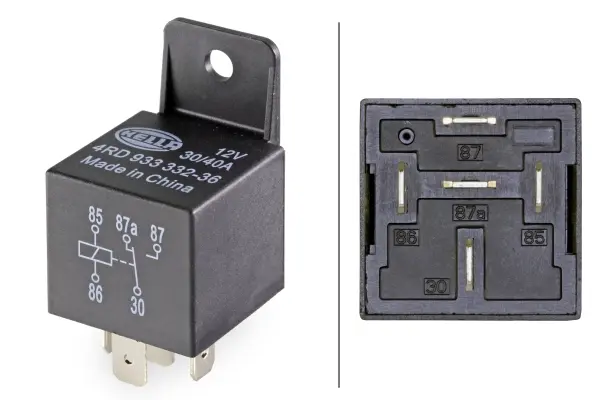Vekselrele 12V Hella 