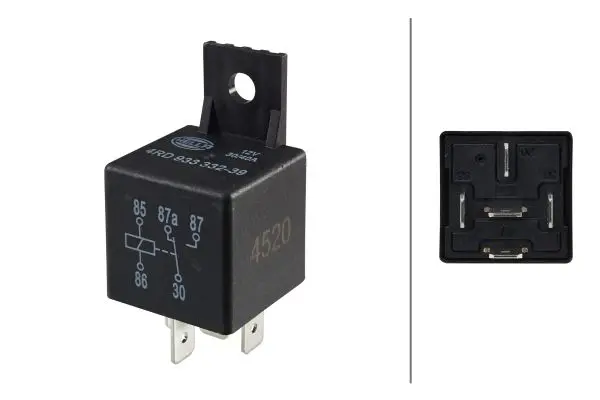 Vekselrele 12V 20/30A Hella 