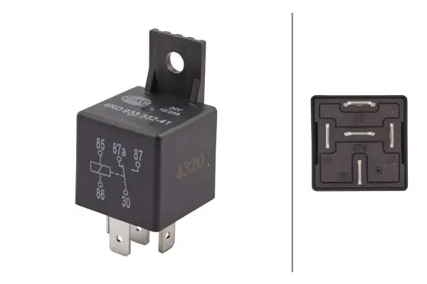 Vekselrele 24V Hella 