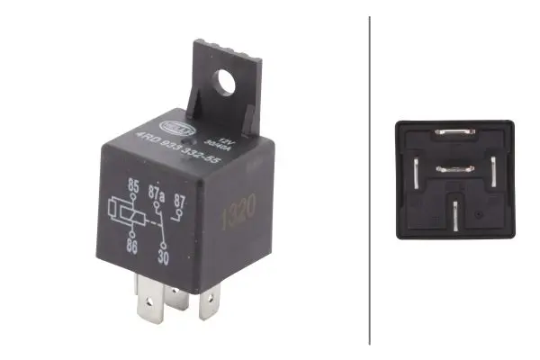 RELAY, COLD START CONTROL            4RD Hella 