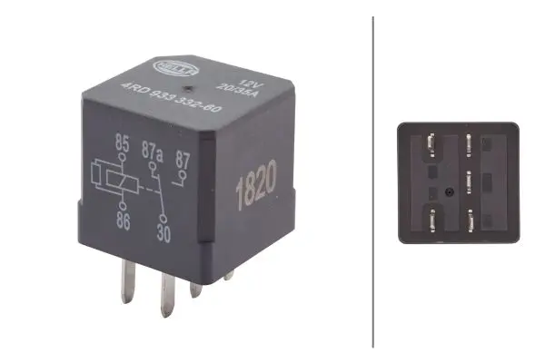 RELAY, MAIN CURRENT                  4RD Hella 
