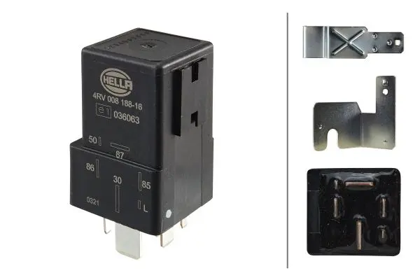 CONTROL UNIT, 6 PIN, 12V             4RV Hella 