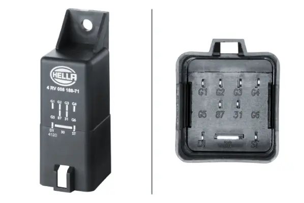 CONTROL UNIT, GLOW PLUG SYSTEM       4RV Hella 