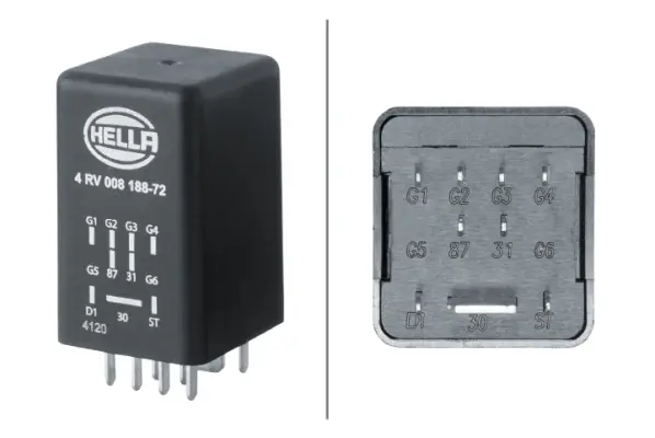 CONTROL UNIT, GLOW PLUG SYSTEM       4RV Hella 